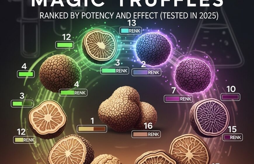 Strongest Magic Truffles Ranked by Potency and Effect (Tested in 2025)