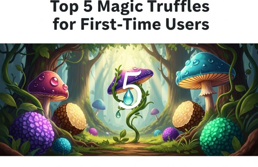 Top 5 Magic Truffles for First Time Users